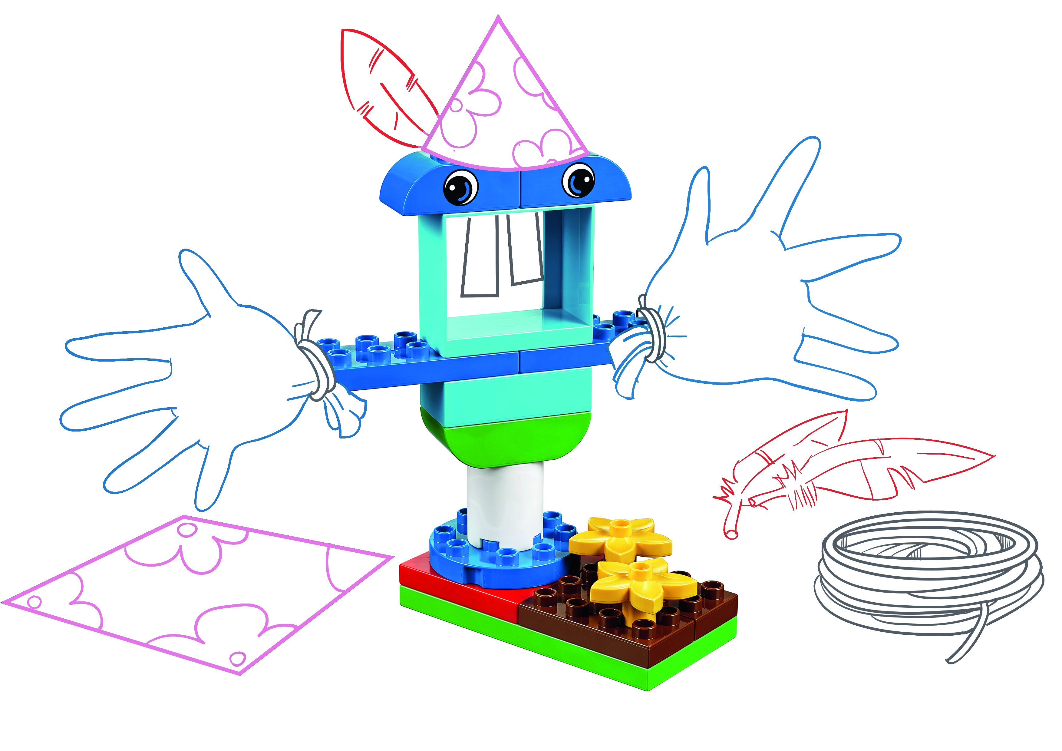 Scary Creatures Preschool Lesson | Maker With STEAM Park | LEGO Education
